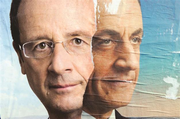 French rivals in poll face