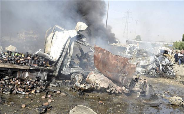 UN mission chief visits site of Damascus blasts