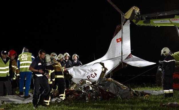 Six dead in small plane crash in Switzerland