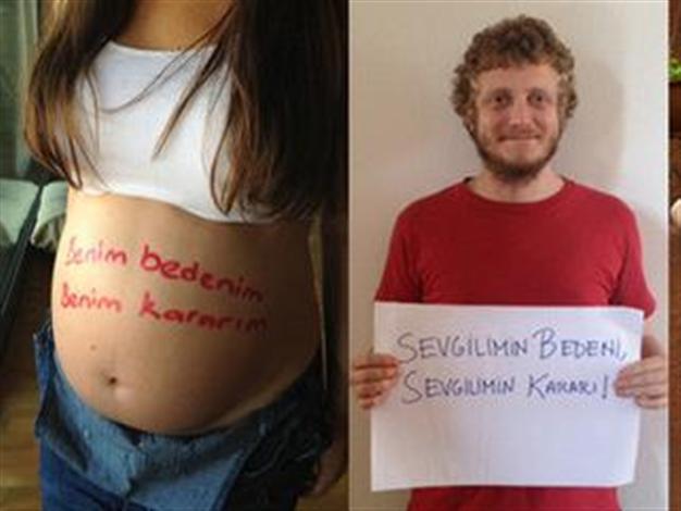 Abortion debate sparks online visual protest campaign