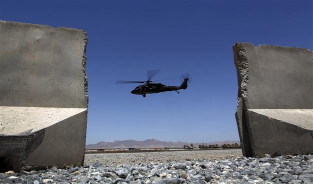 Afghan helicopter crash kills two NATO soldiers