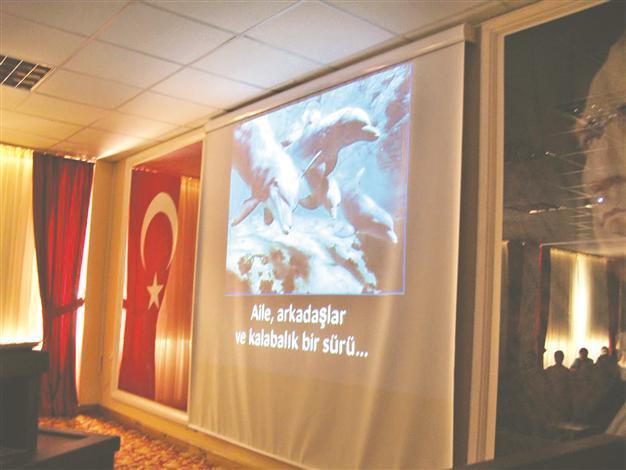 Schoolchildren attend dolphin seminars given by locals in Kaş