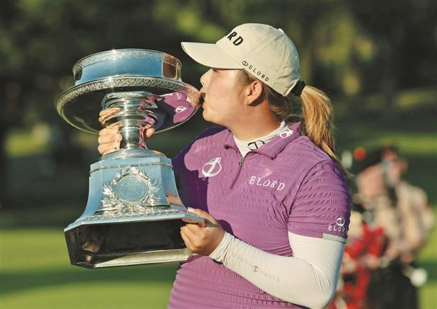 Feng wins LPGA, 1st major for China