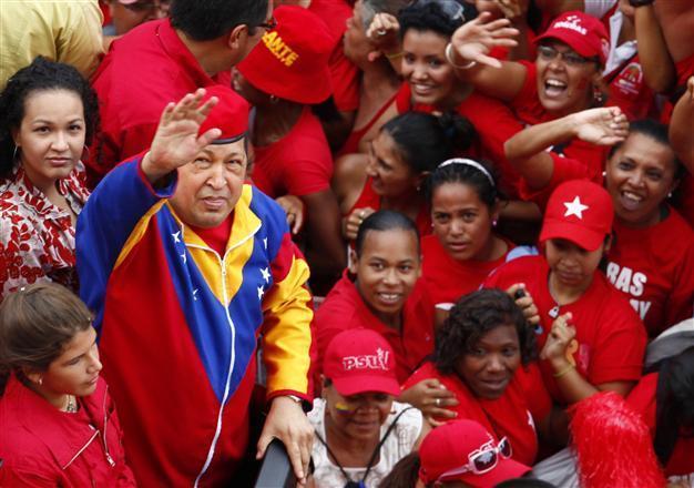 Chavez makes energetic start in re-election bid