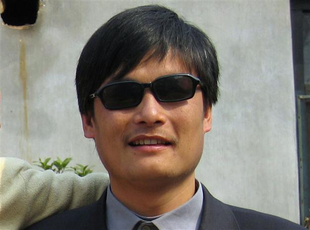 Blind Chinese activist in 100% safe location: supporter