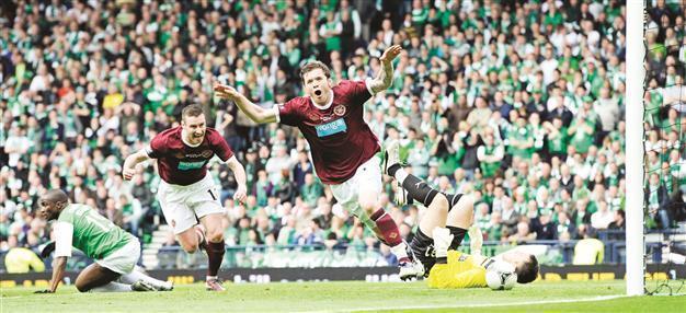 Hearts revel historic Scottish Cup victory