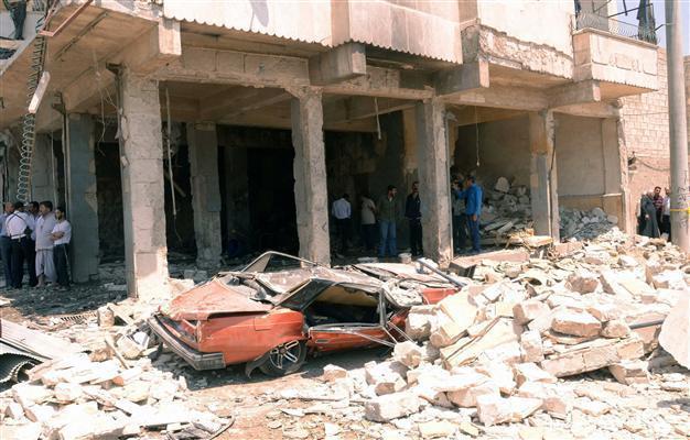 Bomb kills 5 in Syrian capital