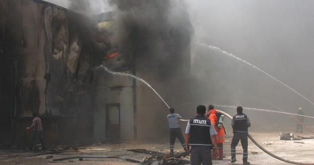 Factory fire injures workers in central Turkey