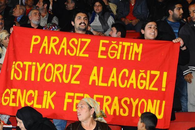 Students sentenced to eight years for unfurling banner