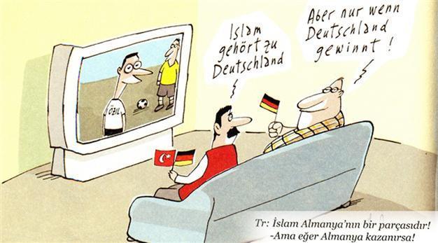 Turks in eye of German cartoonists in exhibit