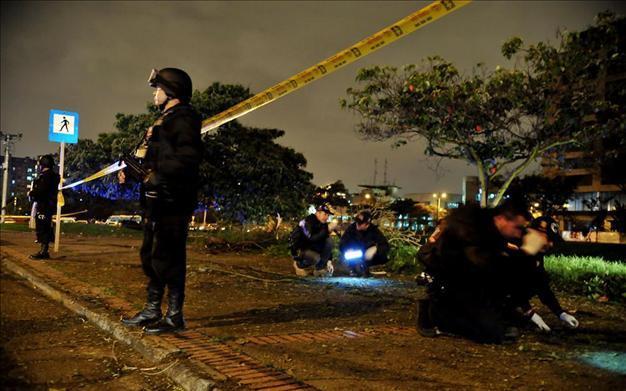 Three blasts in Colombia ahead of summit, no damage reported
