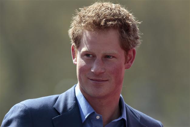 Britains Prince Harry gets award for helping hurt soldiers