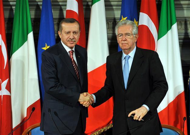 Monti effusively praises Turkeys EU member bid