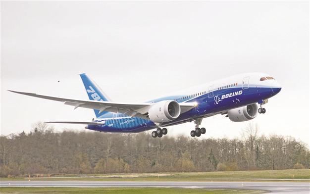 Boeing planes on the way