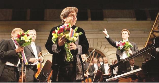 Say on stage in Czech Republic