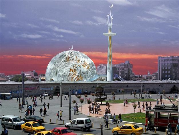 Mosque a must for a changing Taksim, says Turkish court