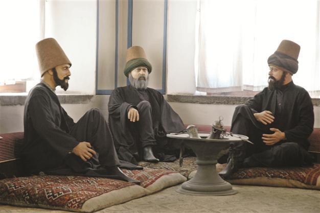 Dervish statues come to life with technology of Hollywood films