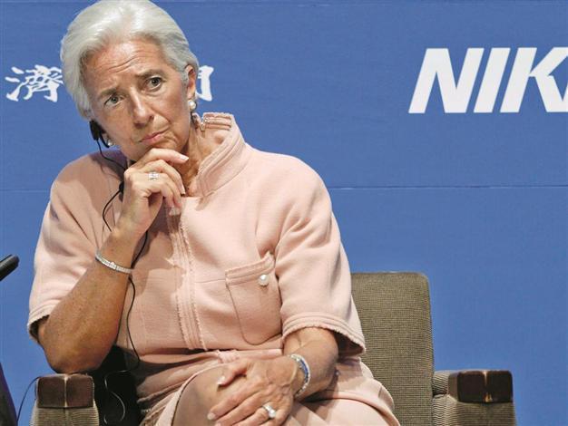 IMF to slash forecast on global growth: Lagarde