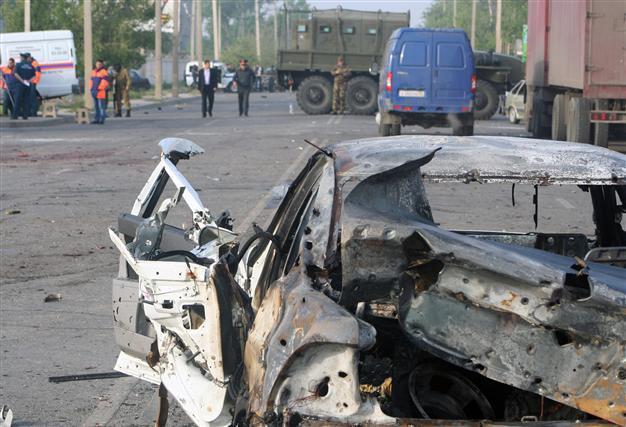 Russian security service officer blown up in Caucasus
