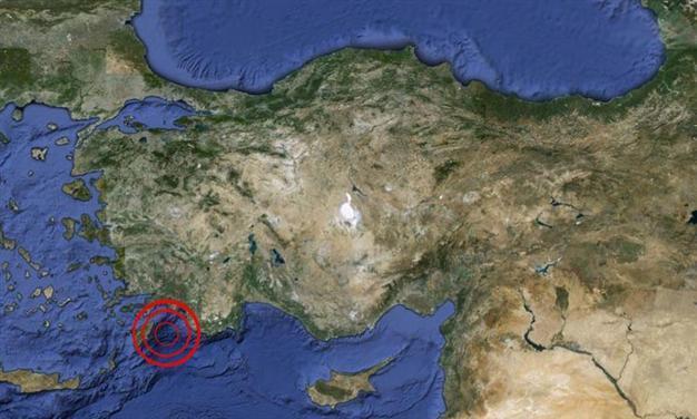 6.0-magnitude quake hits off southwestern Turkey: report