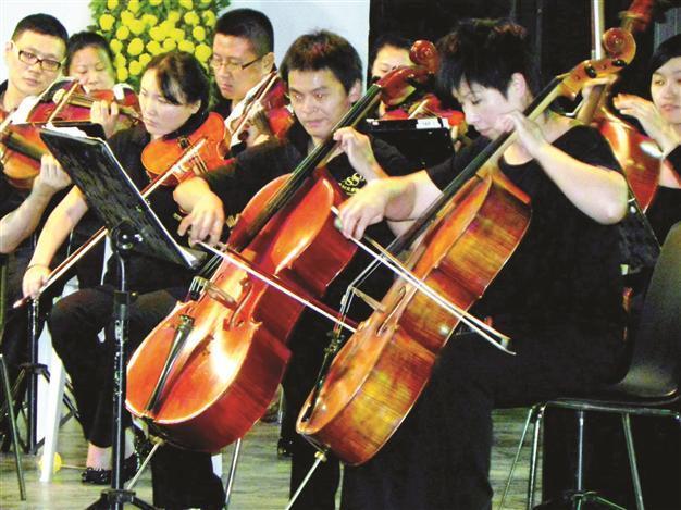 Chinese music echoes during Bodrum concert