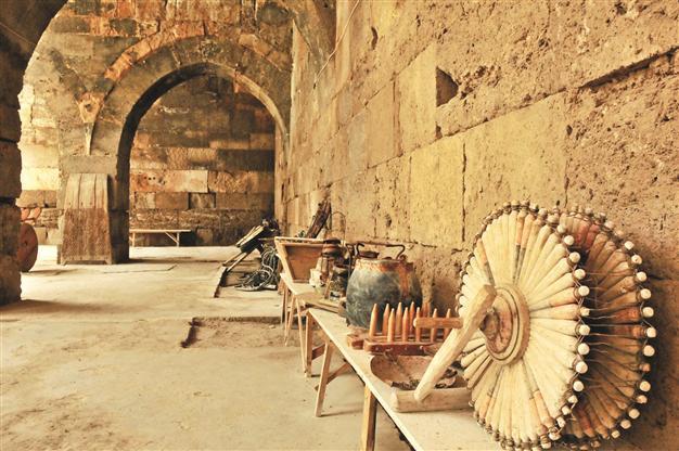 Historical inn hosting local, foreign tourists