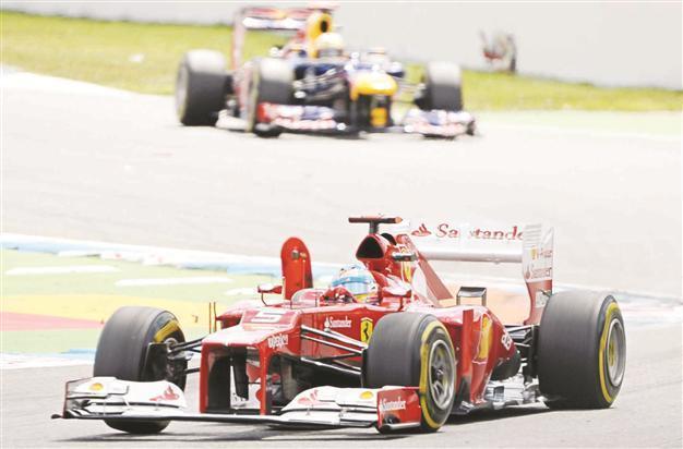 Alonso leads from the front to claim German Grand Prix win