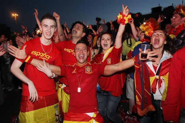 Record numbers watch Euro victory in Spain