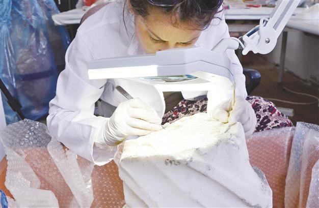 Bodrum Museum foster artifacts at laboratories