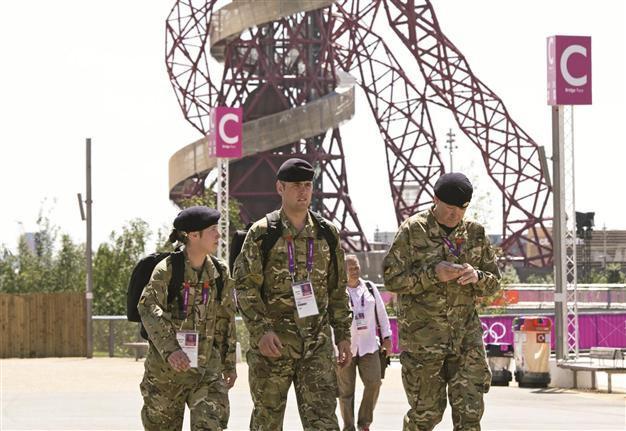 London drafts in more troops for Games