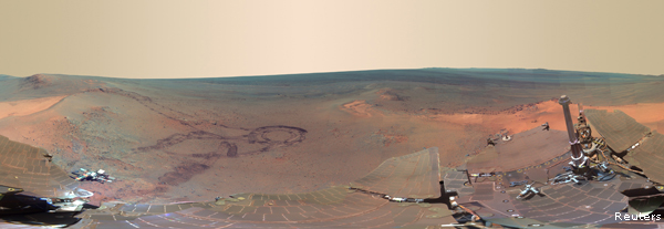 NASA releases spectacular Mars panorama