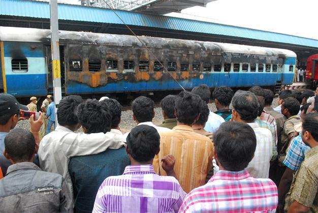 Train fire kills 47 in southern India; dozens hurt