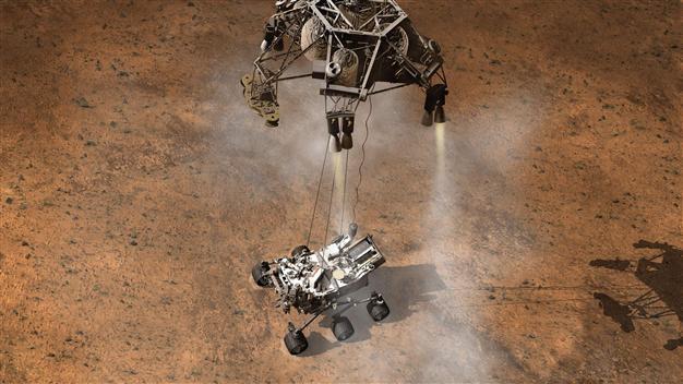 NASA successfully lands rover on Mars