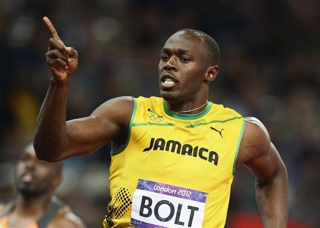 Man arrested for throwing bottle at Bolt