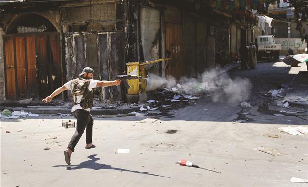 Syrian opposition massacre caught on recorded footage