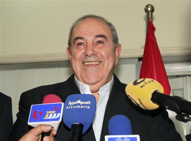 FM Davutoğlu meets with Iraqiya leader Ayad Allawi