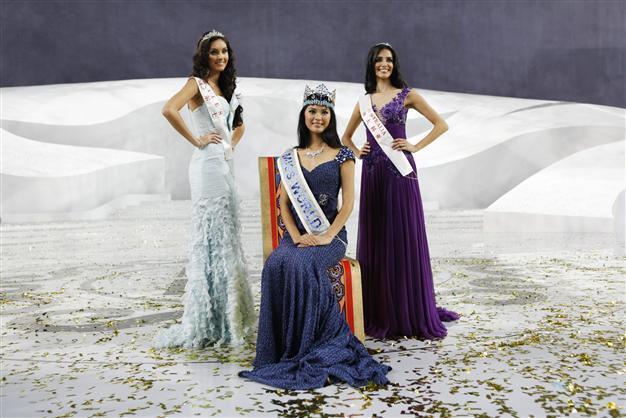 Miss China Crowned Miss World 2012
