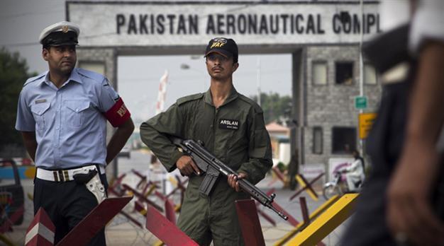 Nuclear arsenal safety questioned as 10 die in Taliban attack on Pakistan base