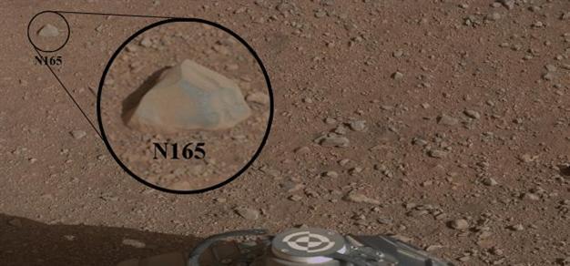 NASAs science rover Curiosity zaps first Martian rock