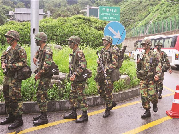 South Korea, US begin drills against North