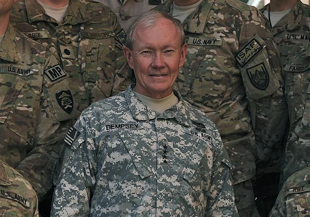 Afghan rocket attack damages US military chiefs plane
