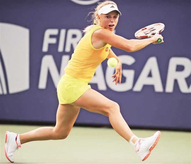 Wozniacki claims win at New Haven