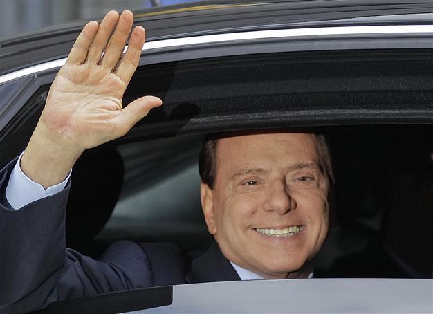 German model claims pregnant by Berlusconi