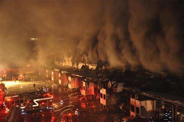 Fire at factory claims life of worker