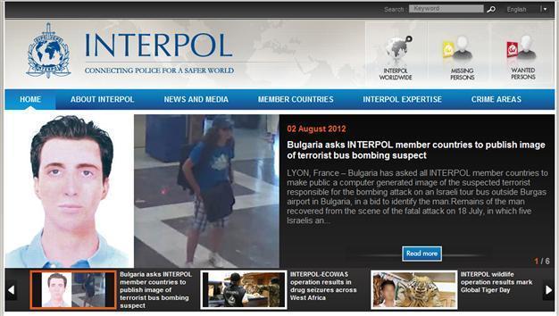 Interpol seeks help identifying Bulgaria bomber accomplice