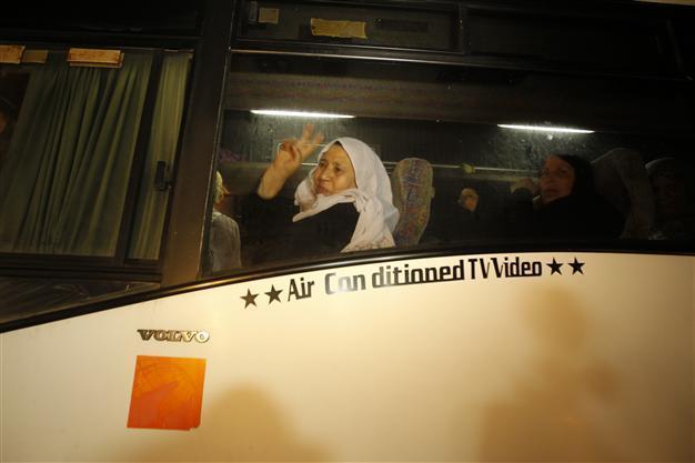 First Gaza family visits to Israeli jails in five years
