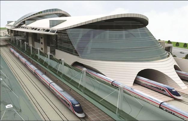 Sole bid for train station