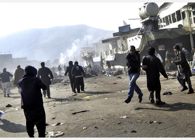Suicide bomber kills six near NATO headquarter in Kabul