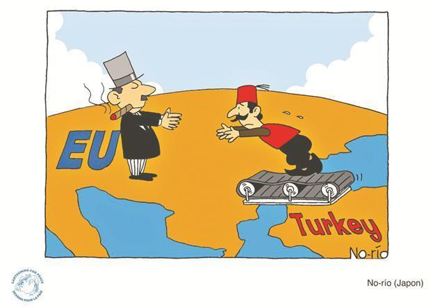 Exhibition to give a comic look at EU relations