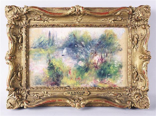 Auguste Renoir’s painting discovered at flea market